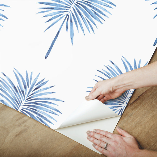 Cat Coquillette Fun Fronds Peel & Stick Wallpaper Peel and Stick Wallpaper RoomMates   