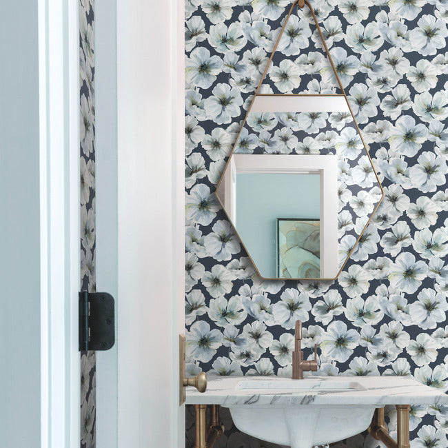 Tamara Day Hawthorn Blossom Wallpaper Peel and Stick Wallpaper RoomMates   