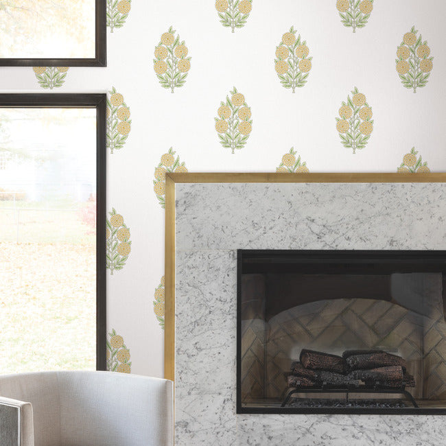 Tamara Day Dutch Floral Wallpaper Peel and Stick Wallpaper RoomMates   