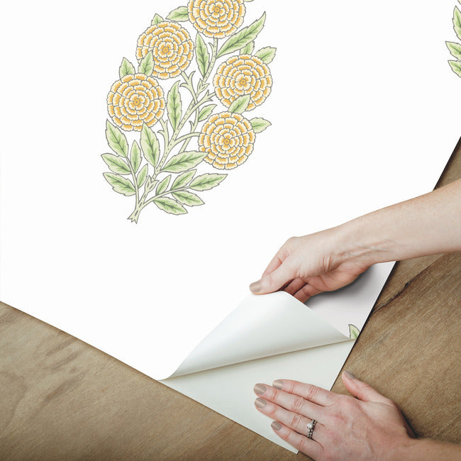Tamara Day Dutch Floral Wallpaper Peel and Stick Wallpaper RoomMates   