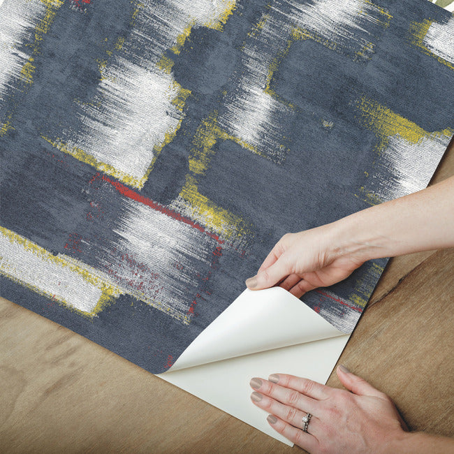 Tamara Day Modern Ikat Wallpaper Peel and Stick Wallpaper RoomMates   