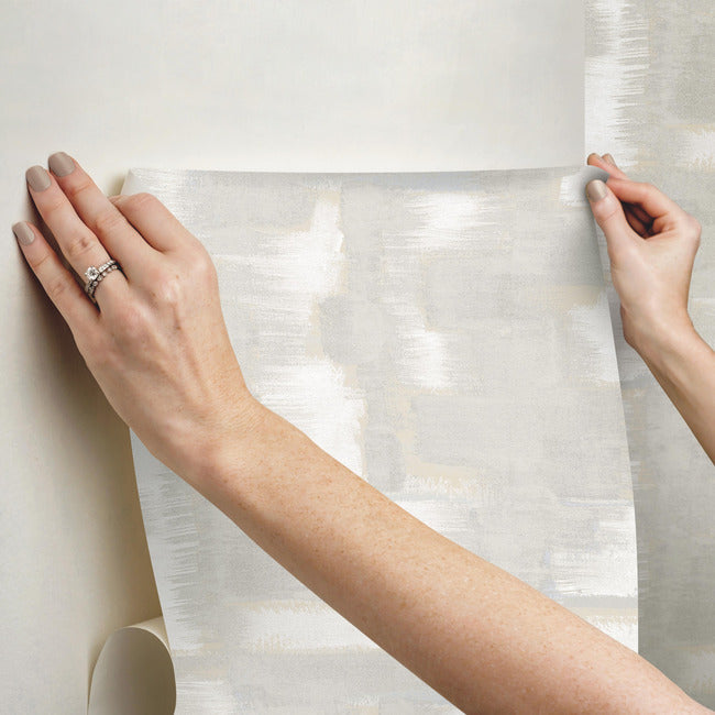 Tamara Day Modern Ikat Wallpaper Peel and Stick Wallpaper RoomMates   