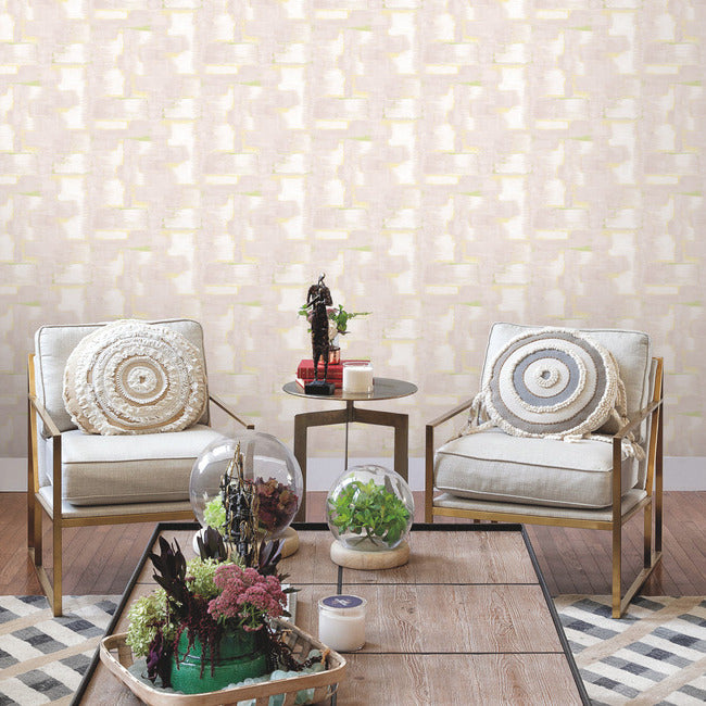 Tamara Day Modern Ikat Wallpaper Peel and Stick Wallpaper RoomMates   