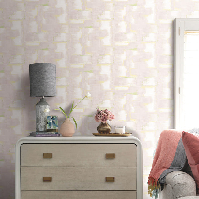 Tamara Day Modern Ikat Wallpaper Peel and Stick Wallpaper RoomMates   