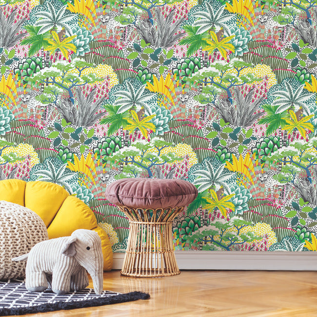 Tamara Day Jungle Vibe Wallpaper Peel and Stick Wallpaper RoomMates   