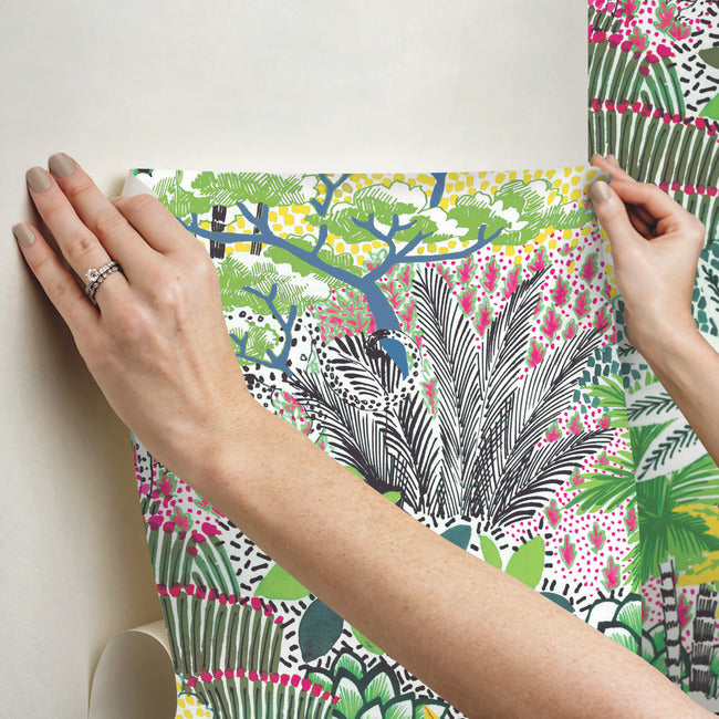Tamara Day Jungle Vibe Wallpaper Peel and Stick Wallpaper RoomMates   