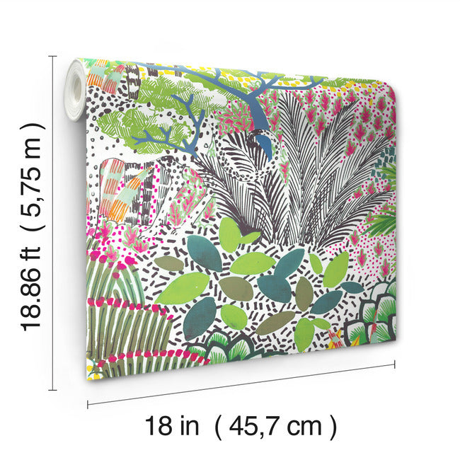 Tamara Day Jungle Vibe Wallpaper Peel and Stick Wallpaper RoomMates   