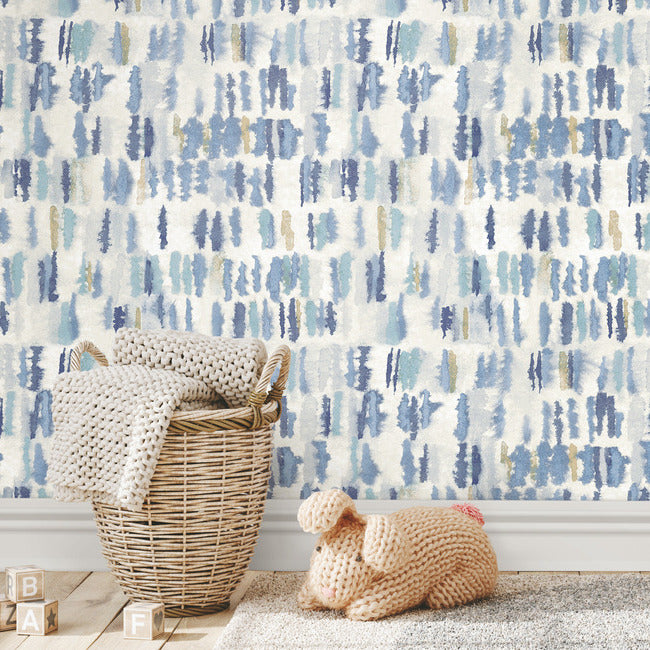 Tamara Day Watercolor Fountain Wallpaper Peel and Stick Wallpaper RoomMates   