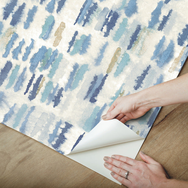 Tamara Day Watercolor Fountain Wallpaper Peel and Stick Wallpaper RoomMates   
