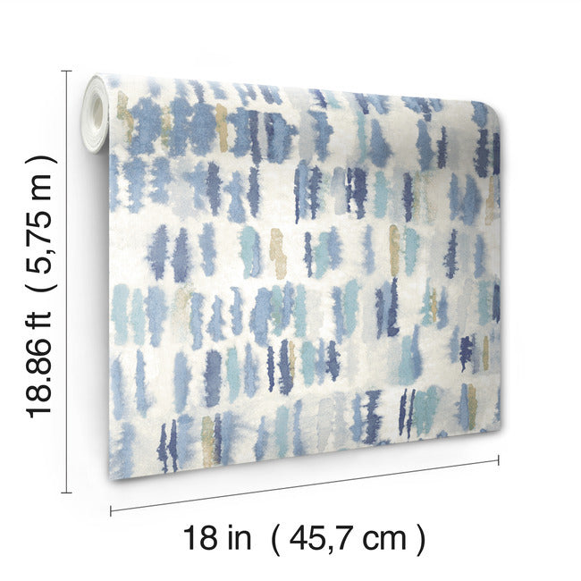 Tamara Day Watercolor Fountain Wallpaper Peel and Stick Wallpaper RoomMates   