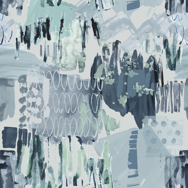 Tamara Day Abstraction Wallpaper Mural Wall Murals RoomMates