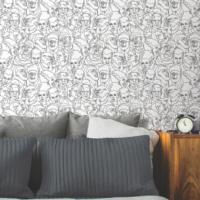 Classic Universal Monsters Peel And Stick Wallpaper Peel and Stick Wallpaper RoomMates   