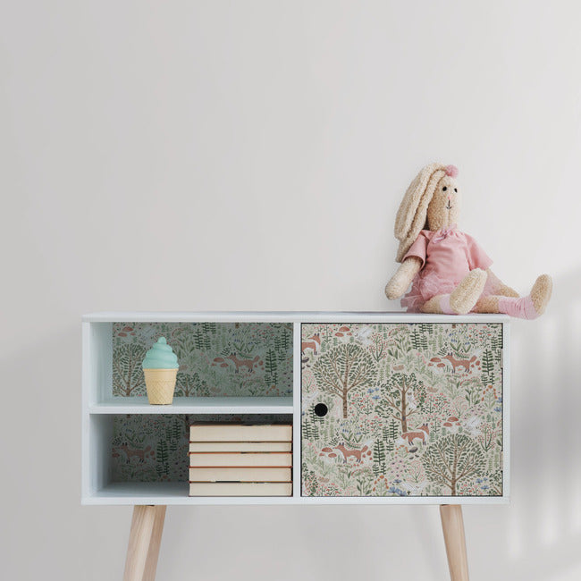 Clara Jean Folklore Forest Peel and Stick Wallpaper Peel and Stick Wallpaper RoomMates   