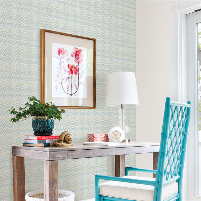 Waverly Heartbeat Peel & Stick Wallpaper Peel and Stick Wallpaper RoomMates   