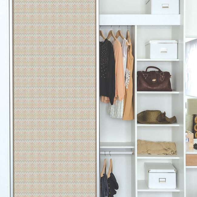 Waverly Heartbeat Peel & Stick Wallpaper Peel and Stick Wallpaper RoomMates   