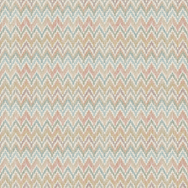 Waverly Heartbeat Peel & Stick Wallpaper Peel and Stick Wallpaper RoomMates Roll Pink/Teal 