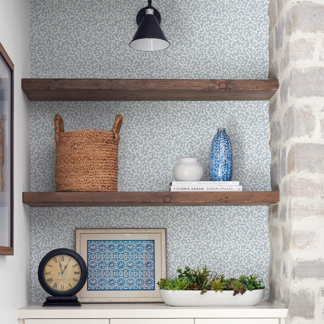 Waverly Savoy Peel & Stick Wallpaper Peel and Stick Wallpaper RoomMates   