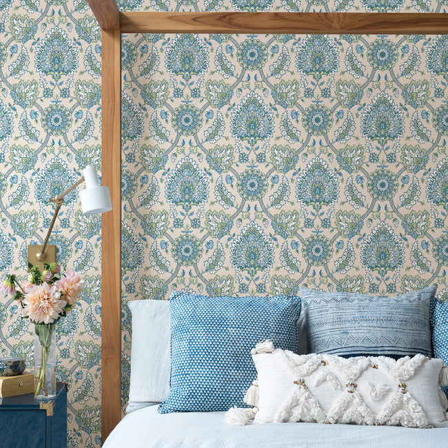 Waverly Clifton Hall Peel & Stick Wallpaper Peel and Stick Wallpaper RoomMates   