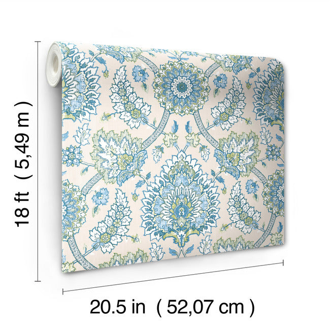 Waverly Clifton Hall Peel & Stick Wallpaper Peel and Stick Wallpaper RoomMates   