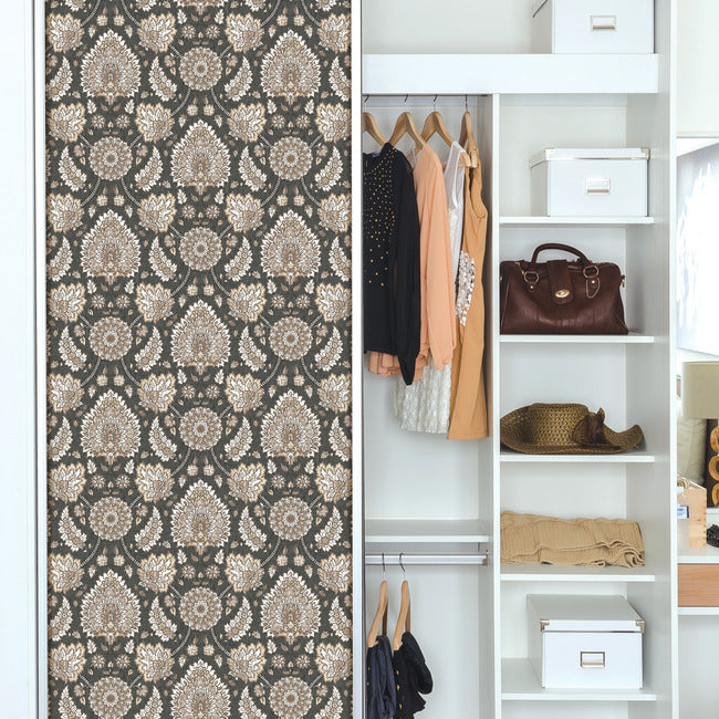 Waverly Clifton Hall Peel & Stick Wallpaper Peel and Stick Wallpaper RoomMates   