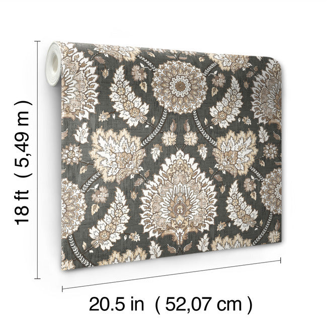 Waverly Clifton Hall Peel & Stick Wallpaper Peel and Stick Wallpaper RoomMates   