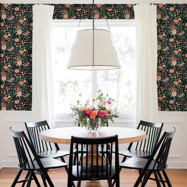 Waverly Fiona Floral Peel & Stick Wallpaper Peel and Stick Wallpaper RoomMates   
