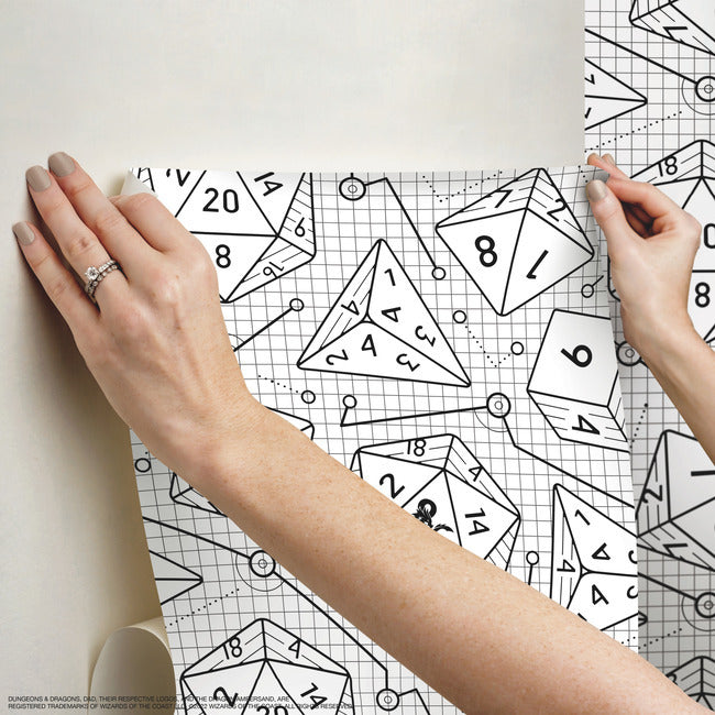 Dungeons & Dragons Peel & Stick Wallpaper Peel and Stick Wallpaper RoomMates   