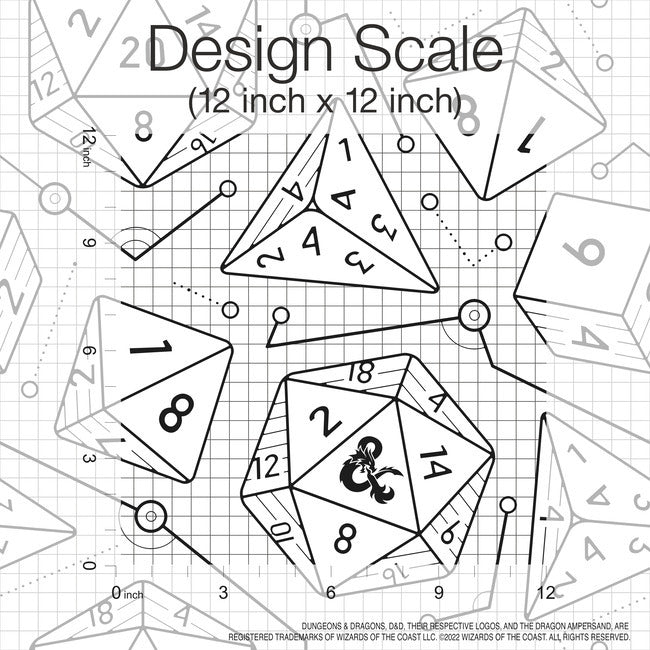 Dungeons & Dragons Peel & Stick Wallpaper Peel and Stick Wallpaper RoomMates   