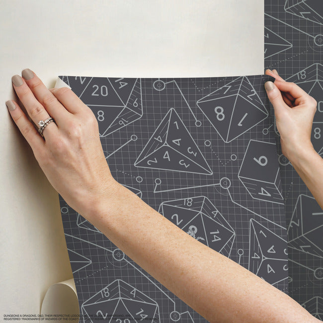 Dungeons & Dragons Peel & Stick Wallpaper Peel and Stick Wallpaper RoomMates   