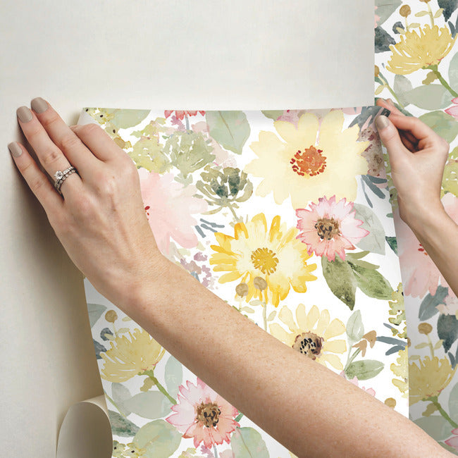 Clara Jean Southern Charm Peel & Stick Wallpaper Peel and Stick Wallpaper RoomMates   