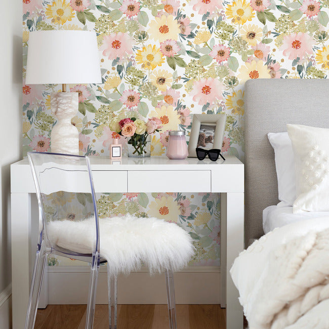 Clara Jean Southern Charm Peel & Stick Wallpaper Peel and Stick Wallpaper RoomMates   