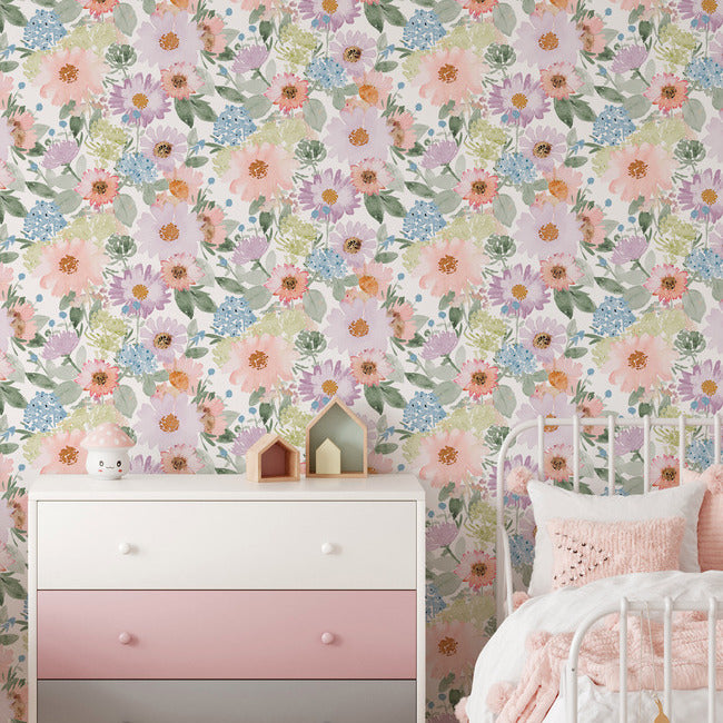 Clara Jean Southern Charm Peel & Stick Wallpaper Peel and Stick Wallpaper RoomMates   