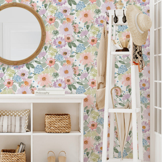 Clara Jean Southern Charm Peel & Stick Wallpaper Peel and Stick Wallpaper RoomMates   