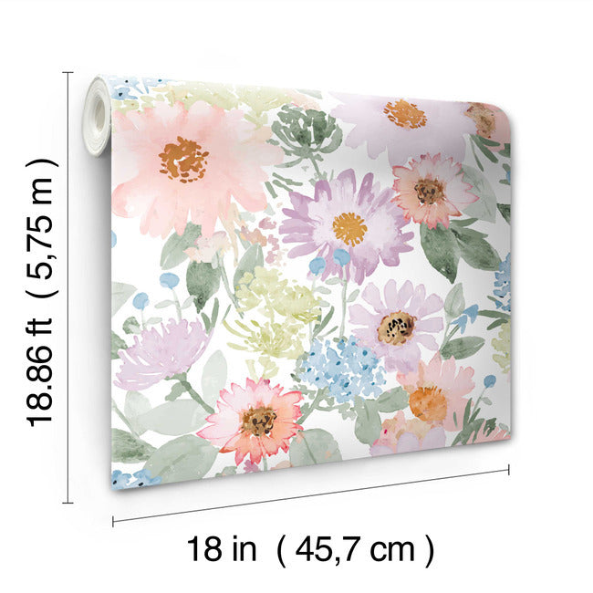Clara Jean Southern Charm Peel & Stick Wallpaper Peel and Stick Wallpaper RoomMates   