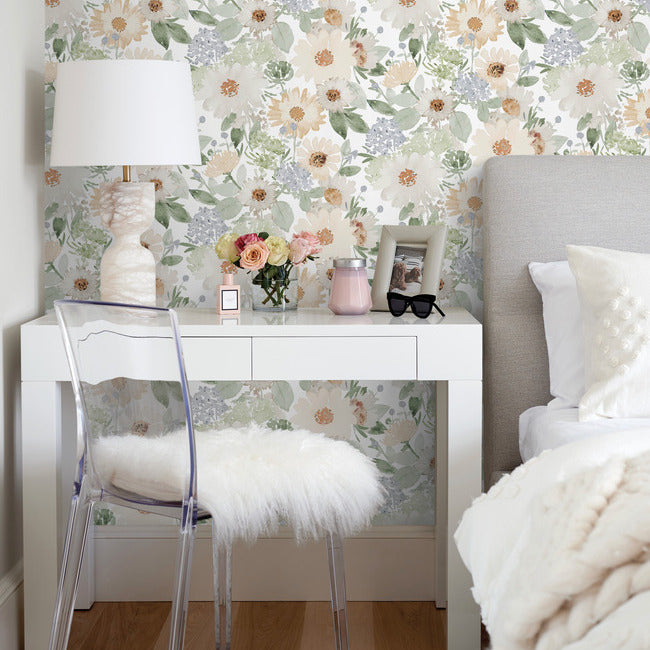 Clara Jean Southern Charm Peel & Stick Wallpaper Peel and Stick Wallpaper RoomMates   