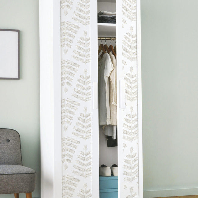 Cat Coquillette Leaflets Peel & Stick Wallpaper Peel and Stick Wallpaper RoomMates   