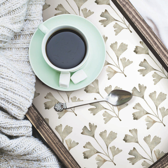 Cat Coquillette Gingko Peel & Stick Wallpaper Peel and Stick Wallpaper RoomMates   