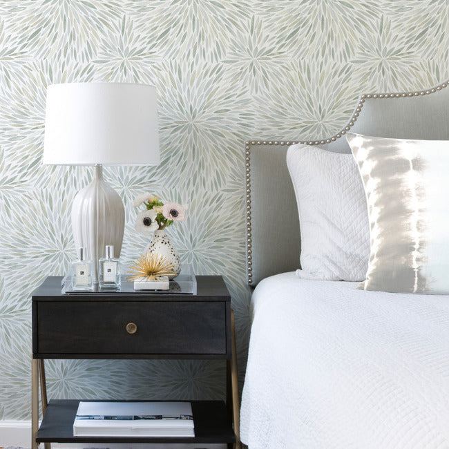 Cat Coquillette Burst Peel & Stick Wallpaper Peel and Stick Wallpaper RoomMates   