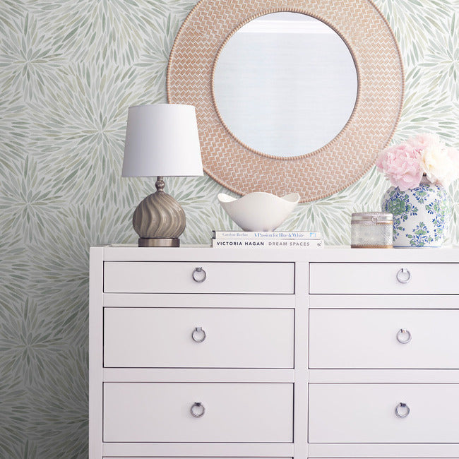 Cat Coquillette Burst Peel & Stick Wallpaper Peel and Stick Wallpaper RoomMates   