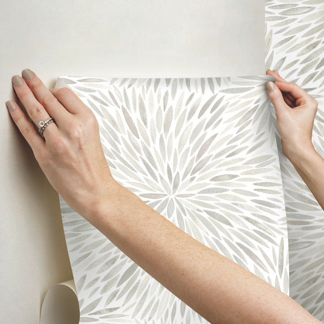 Cat Coquillette Burst Peel & Stick Wallpaper Peel and Stick Wallpaper RoomMates   