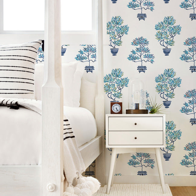 Cat Coquillette Bonsai Peel & Stick Wallpaper Peel and Stick Wallpaper RoomMates   
