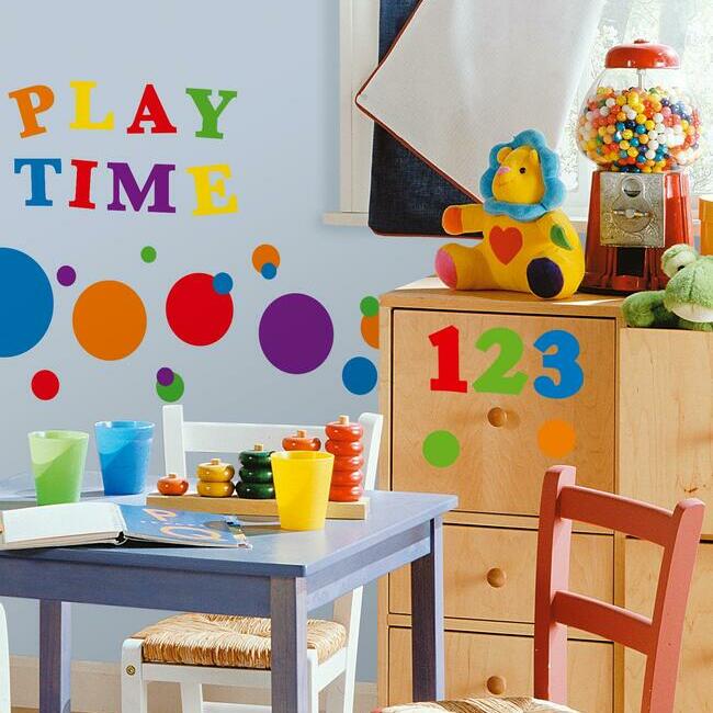Colorful Numbers Wall Decals Wall Decals RoomMates   