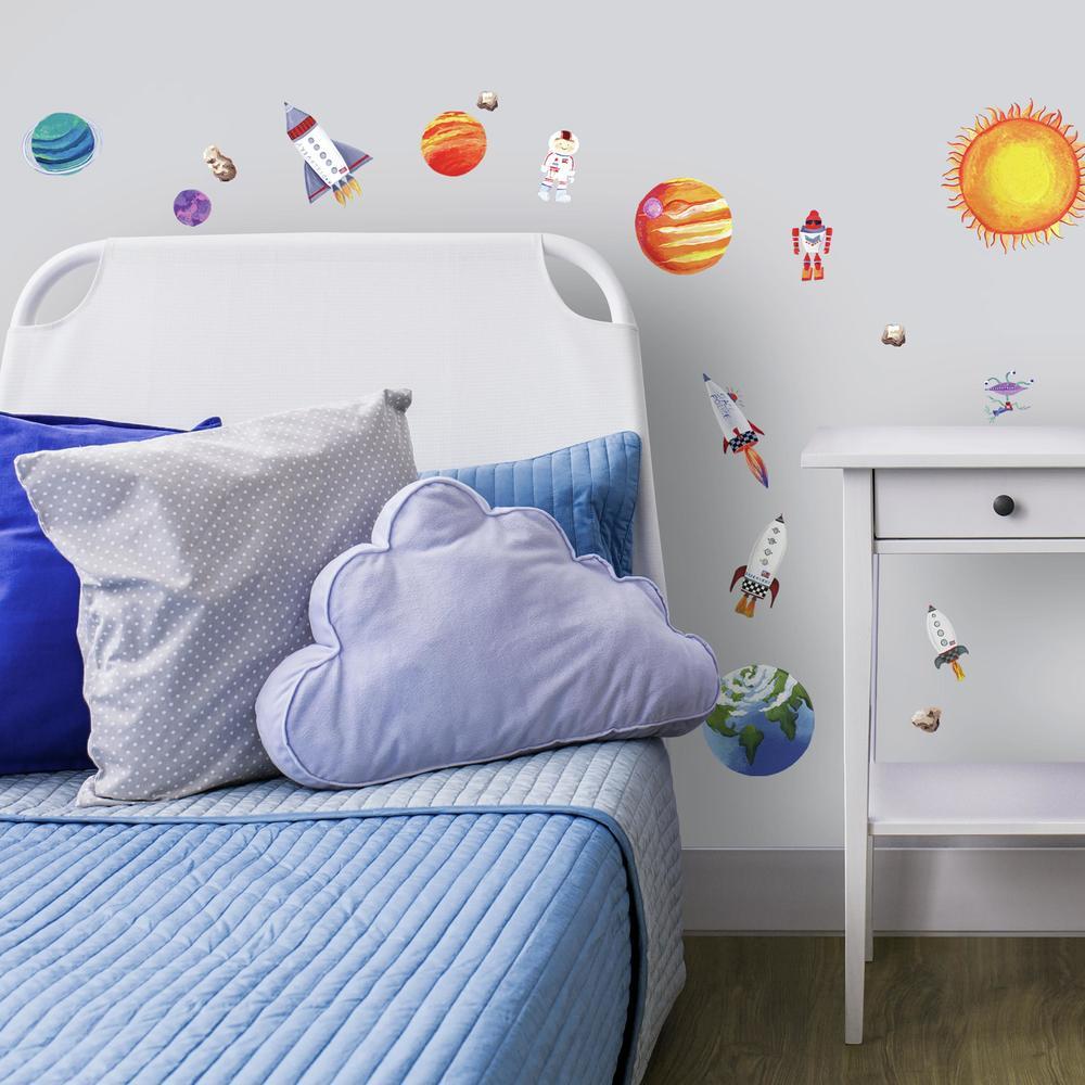 Outer Space Wall Decals Wall Decals RoomMates   