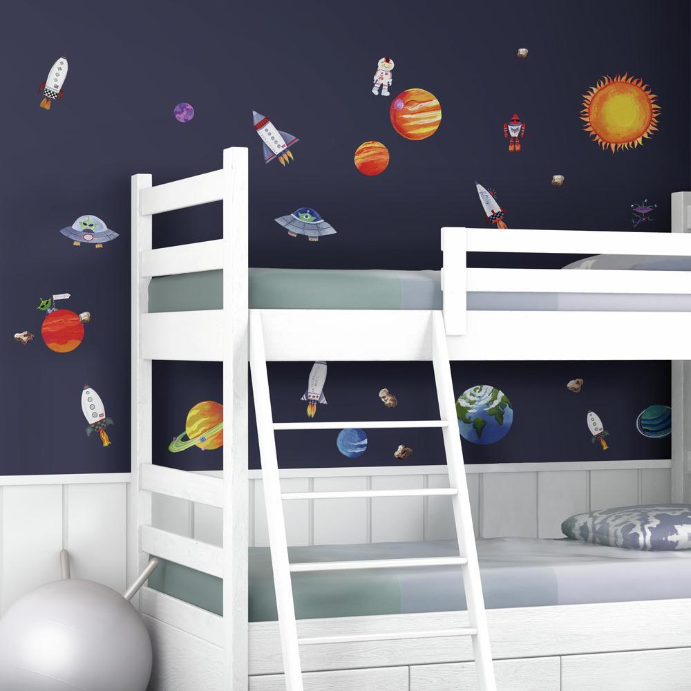 Outer Space Wall Decals Wall Decals RoomMates   