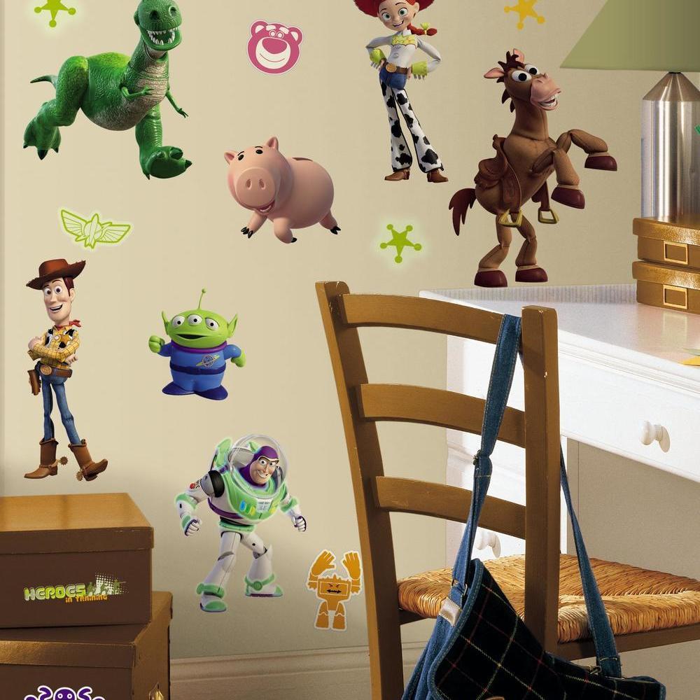 Toy Story 3 Glow in the Dark Wall Decals Wall Decals RoomMates   