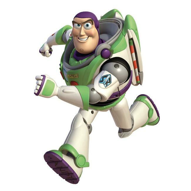 Buzz Lightyear Glow in the Dark Giant Wall Decal Wall Decals RoomMates   