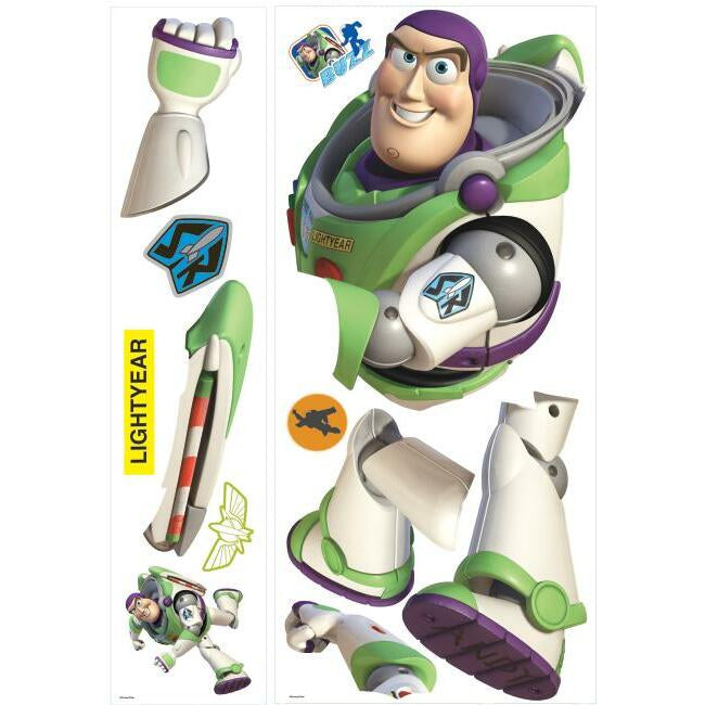 Buzz Lightyear Glow in the Dark Giant Wall Decal Wall Decals RoomMates   