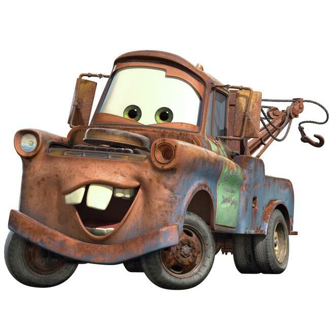 Cars Mater Giant Wall Decal Wall Decals RoomMates   