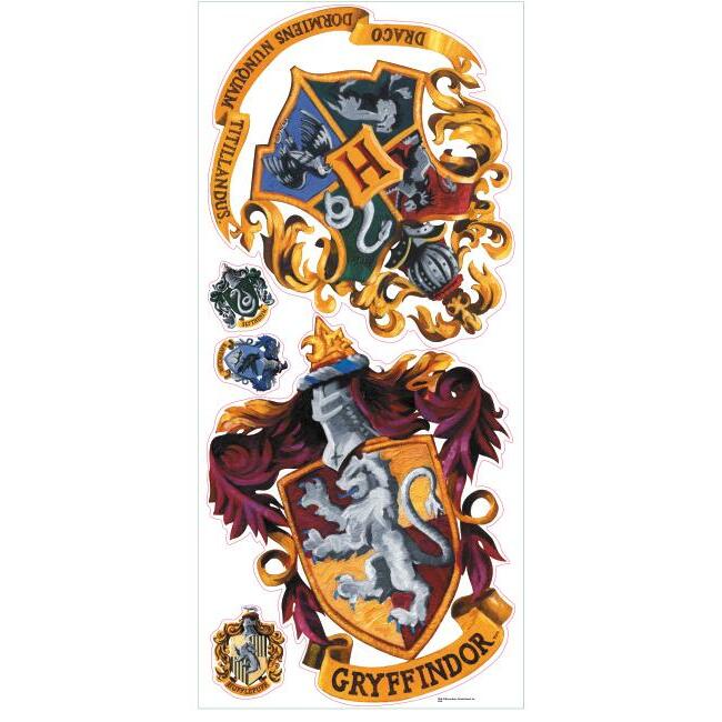 Hogwarts Crest Giant Wall Decals Wall Decals RoomMates   