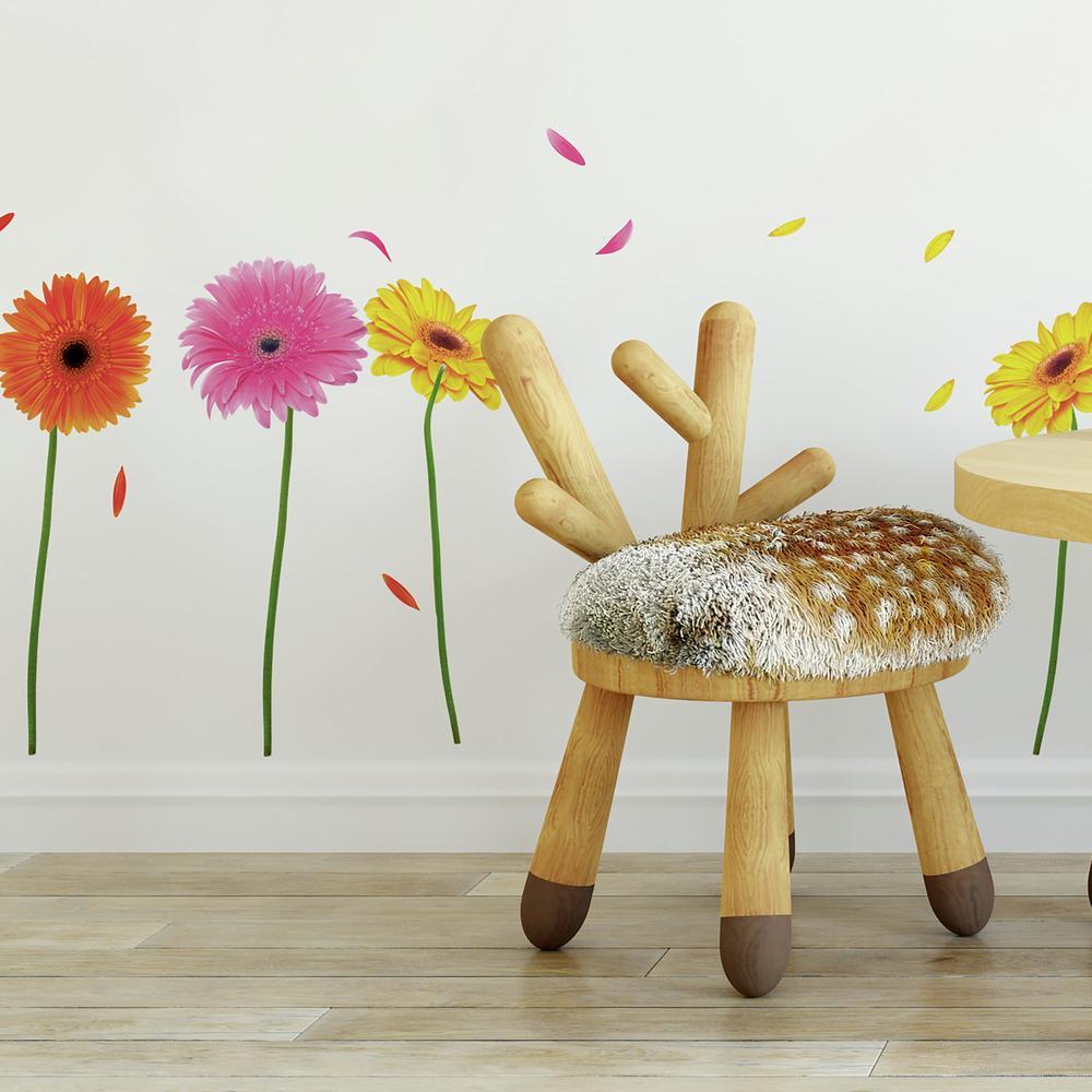 Gerber Daisies Wall Decals Wall Decals RoomMates   